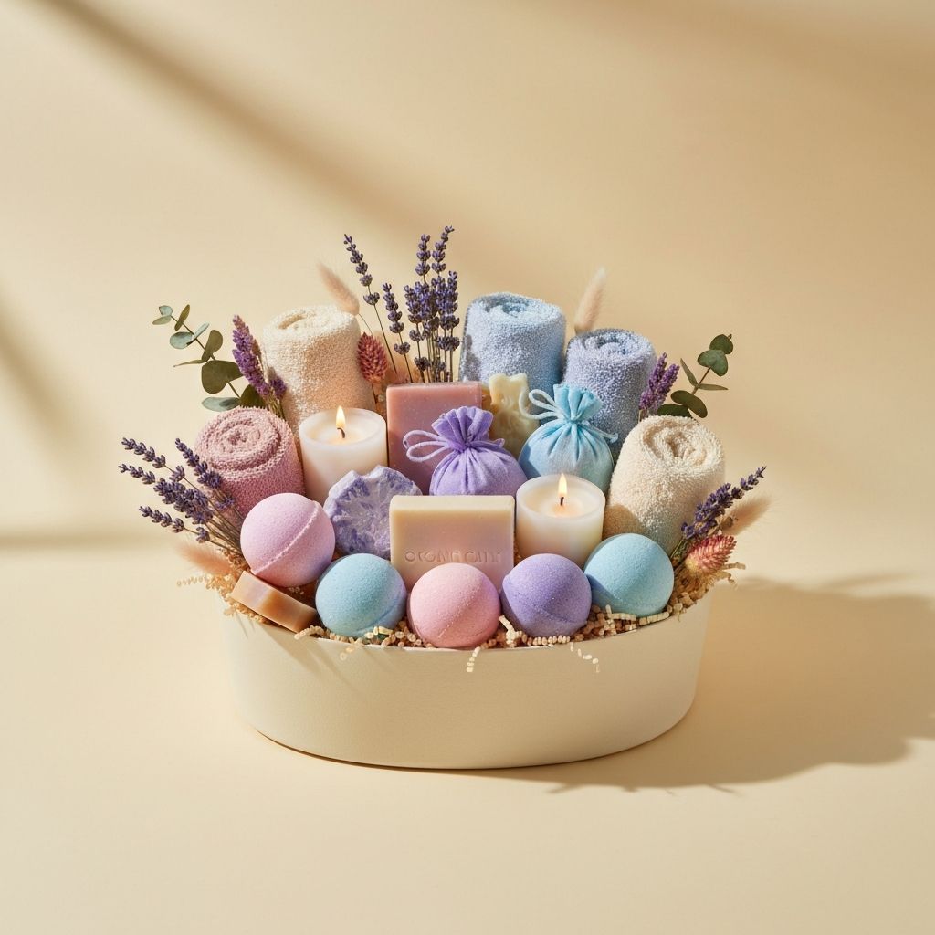 Lavender Dreams Spa Basket